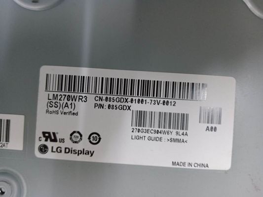 27in 163PPI 3480x2160 Industrieel Lcd Comité LM270WR3-SSA1 350cd/M2