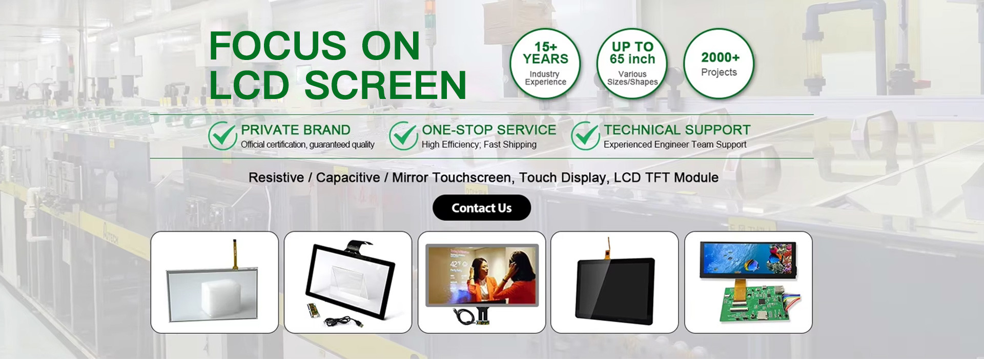 kwaliteit E Ink LCD-scherm Fabriek