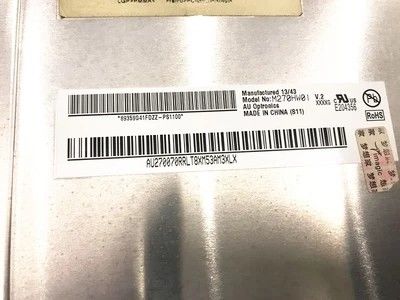 27 inch LCD Display Panel Scherm, M270HVN02 0 1920 * 1080 Pixels Lcd Digitaal Display