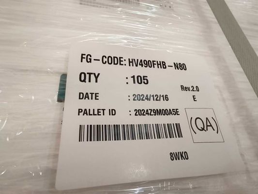 Goede prijs. BOE 49 inch LCD Display Panel HV490FHB-N80 met 1920*1080pixels Resolutie 51pin Connector en 500cd Helderheid online