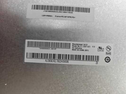 AUO 19-inch desktop LCD-module met 1440x900 pixels 89PPI 30-pins ​M190PW01 V.8 Laptop lcd-paneel