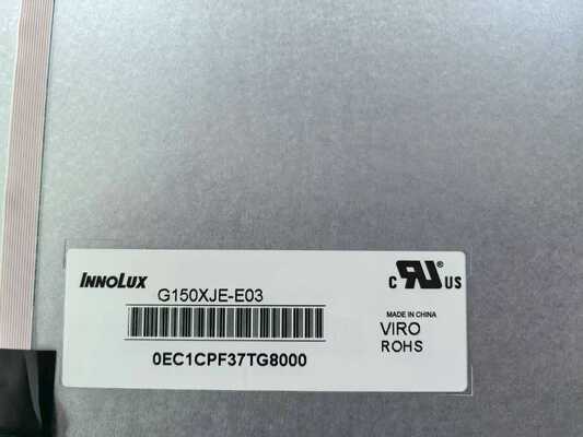 Goede prijs. Innolux 15Inch Industrial LCD Display Panel G150XJE-E03 met 1024*768 pixels 450 cd/m2 Helderheid en 70K Uren Werkduur online