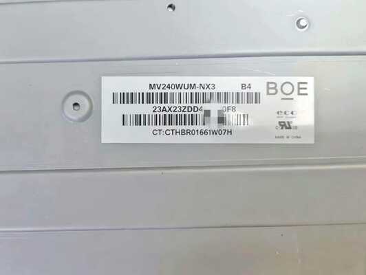 BOE 24 inch desktop LCD-module met 1920×1200 resolutie, 350 cd/m² helderheid en 30-pins connector