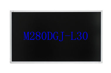 4 Strips WLED Glas LCD TV Panel M280DGJ L30 3840 * 2160 Pixels Resolutie