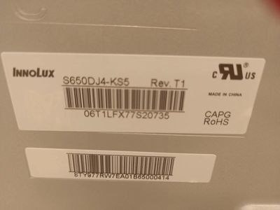 Goede prijs. Innolux 65 inch LED LCD-tv-paneel 3140 * 2160 pixels 51P RGB verticale strook online