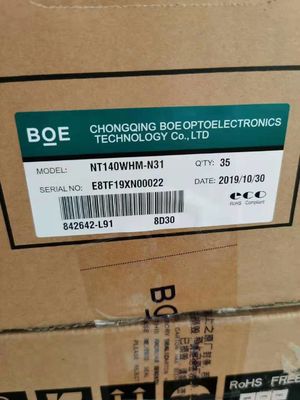 Goede prijs. BOE 14 inch PC LCD Module met 1366x768 Resolutie 30 Pin Connector en 220 cd/m² Helderheid online
