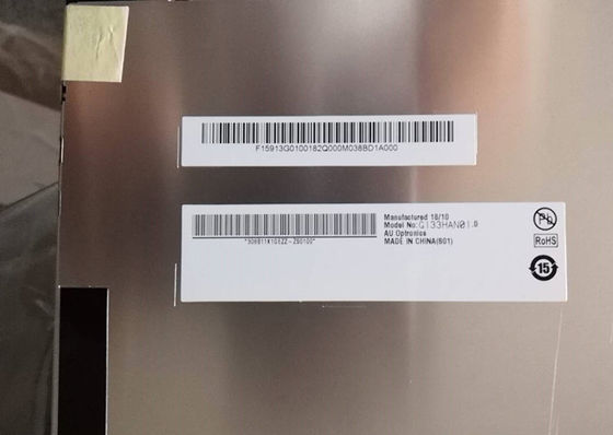 Goede prijs. AUO 13,3 inch Industrial LCD-scherm met 1920x1080 resolutie 400 cd/m2 Helderheid en 30PIN IPS-interface online